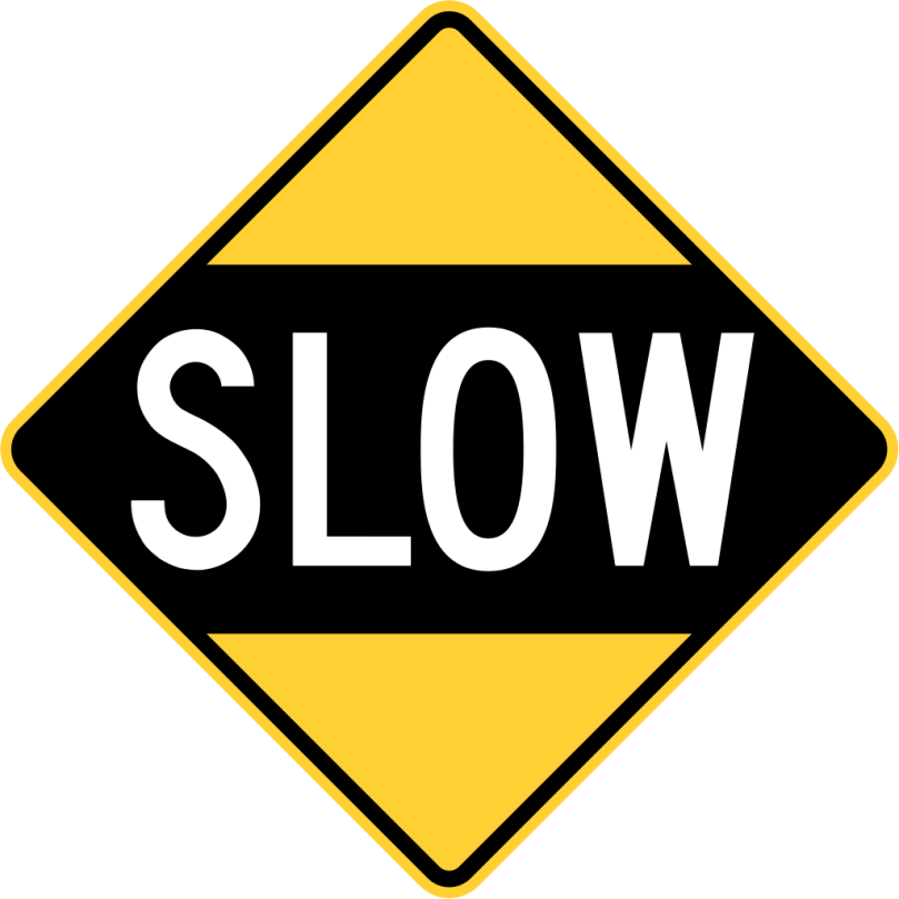 slow-panneau